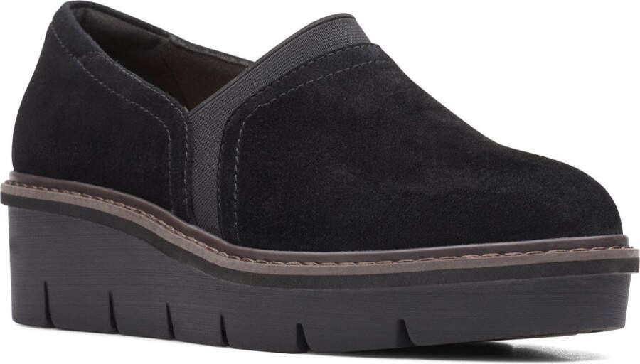 Clarks Dames Airabell Mid D 2 black sde