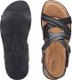 Clarks Stijlvolle platte sandalen voor vrouwen Black Dames - Thumbnail 8