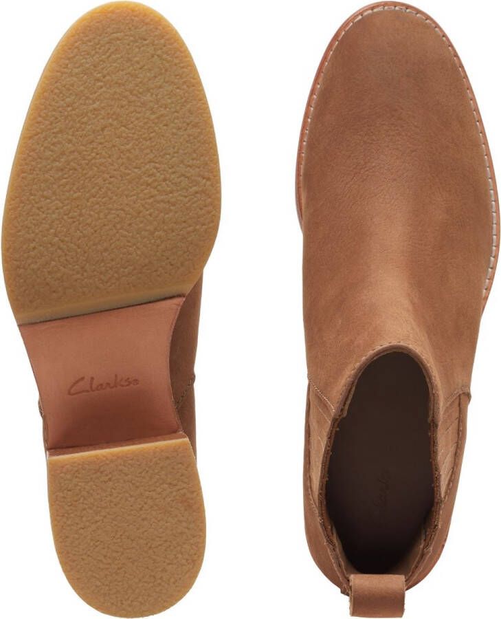 Clarks Dames schoenen Cologne Top D light tan suede - Foto 3