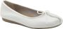 Clarks Damesschoenen Freckle Ice D white leather - Thumbnail 4