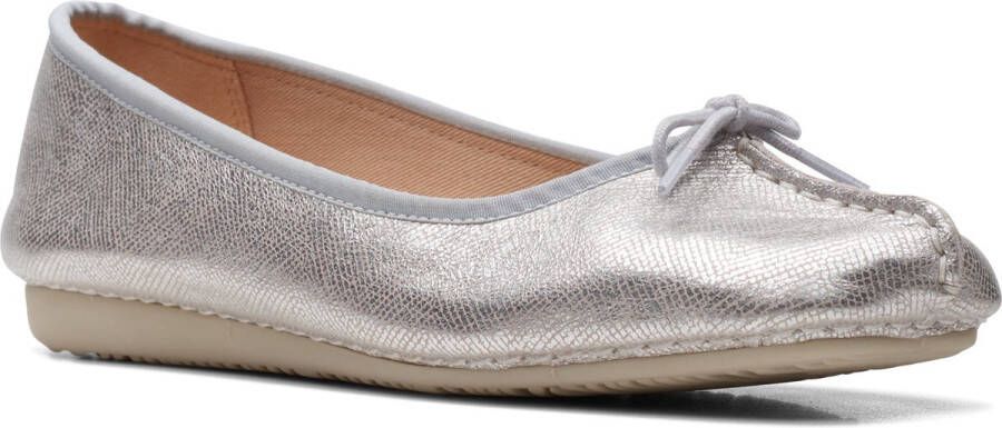 Clarks Dames Freckle Ice D 6 silver metallic