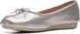 Clarks Dames Freckle Ice D 6 silver metallic - Thumbnail 5