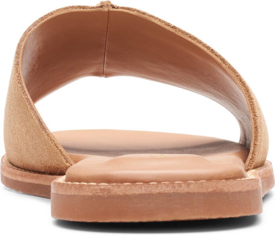 Clarks Dames Karsea Mule D 4 Light Tan Suede