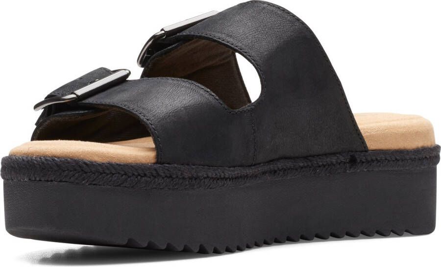 Clarks Dames Lana Beach D 2 black leather