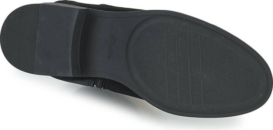 Clarks Dames Memi Buckle D 2 black sde