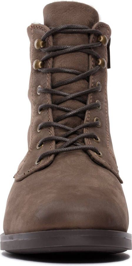 Clarks Dames Memi Lace D 4 Taupe WLined Lea