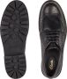 Clarks Chunky Retro Leren Brogue Schoenen Black Dames - Thumbnail 4