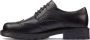 Clarks Chunky Retro Leren Brogue Schoenen Black Dames - Thumbnail 6