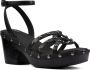 Clarks Dames schoenen Maritsa70 Sun D black leather - Thumbnail 7