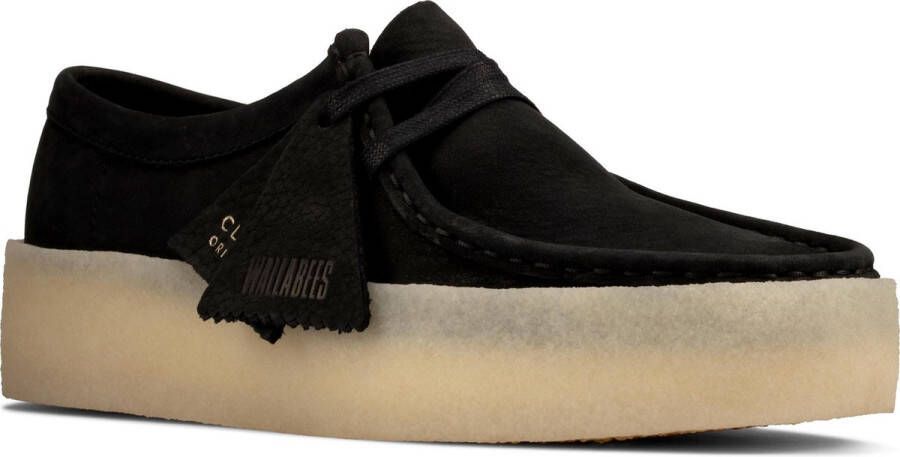 Clarks Dames schoenen Wallabee Cup D black nubuck