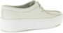 Clarks Witte Wallabee Cup Moccasin Lifestyle Schoen White Dames - Thumbnail 13