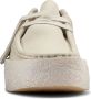 Clarks Witte Wallabee Cup Moccasin Lifestyle Schoen White Dames - Thumbnail 6