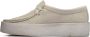 Clarks Witte Wallabee Cup Moccasin Lifestyle Schoen White Dames - Thumbnail 10