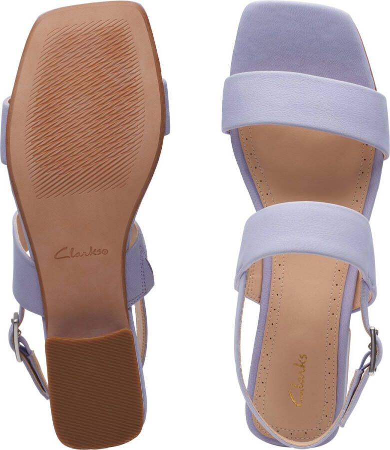 Clarks Dames Seren25 Strap D 1 Lilac Nubuck