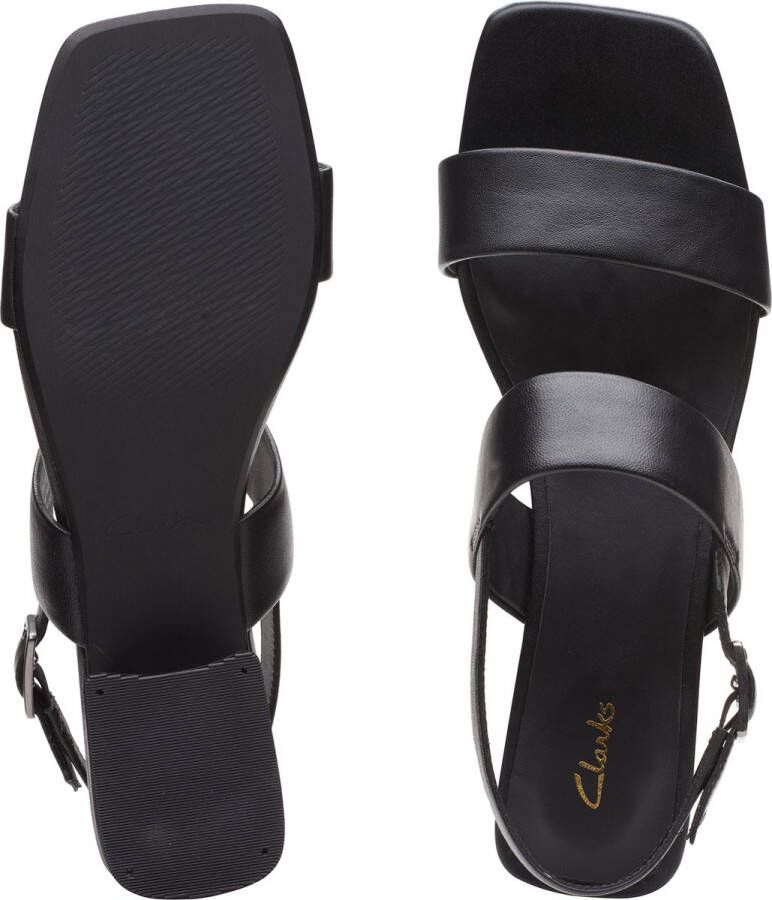 Clarks Dames Seren25 Strap D 2 black leather