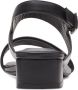 Clarks Zwarte Leren Sandalen Seren25 Black Dames - Thumbnail 6