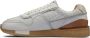 Clarks Witte Leren Sneakers Logo Rubberen Zool White Dames - Thumbnail 2