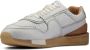 Clarks Witte Leren Sneakers Logo Rubberen Zool White Dames - Thumbnail 6