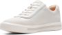 Clarks Dames Un Maui Stitch D 1 white leather - Thumbnail 5