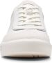 Clarks Dames Un Maui Stitch D 1 white leather - Thumbnail 6