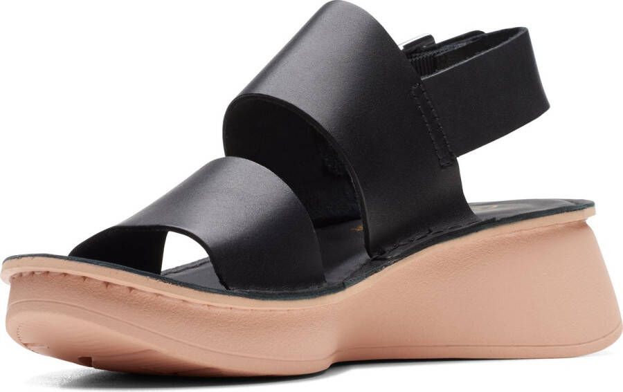 Zalando Clarks Dames Velhill Strap D 2 black leather