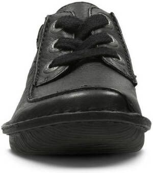 Clarks Dames Veterschoenen Zwart