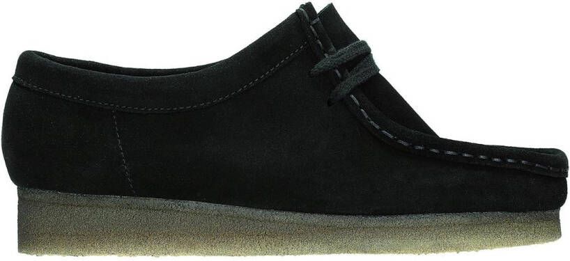 Clarks Dames Veterschoenen Zwart