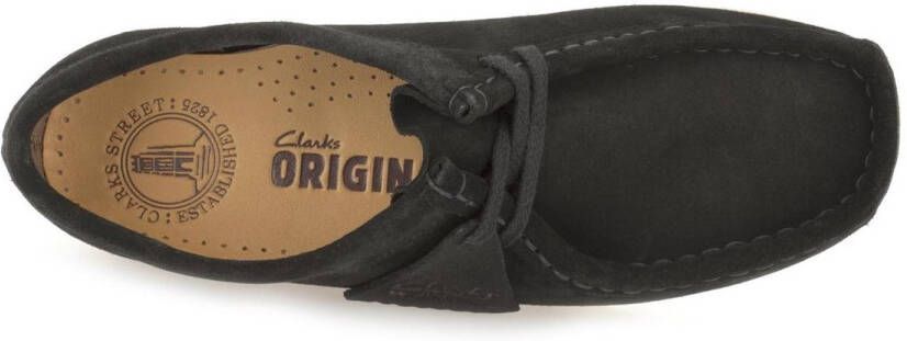 Clarks Dames Veterschoenen Zwart