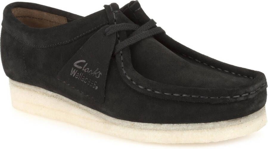 Clarks Dames Veterschoenen Zwart