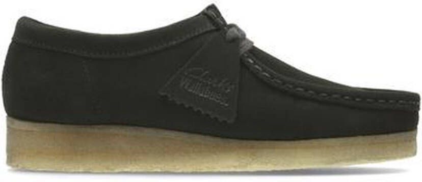 Clarks Dames Veterschoenen Zwart