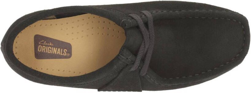 Clarks Dames Veterschoenen Zwart