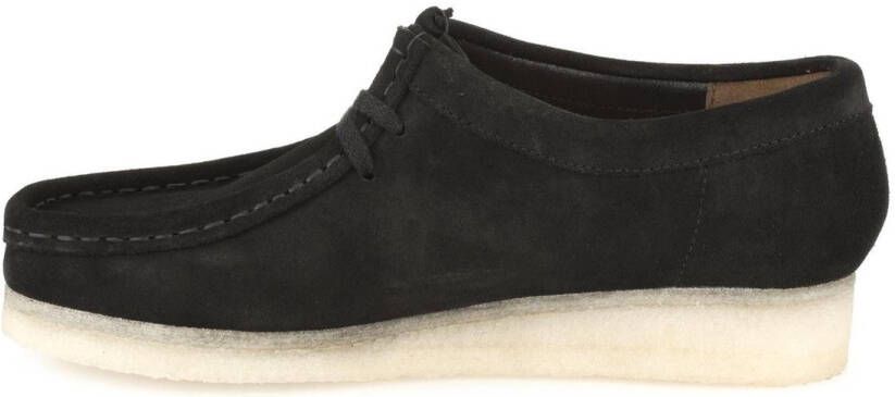 Clarks Dames Veterschoenen Zwart