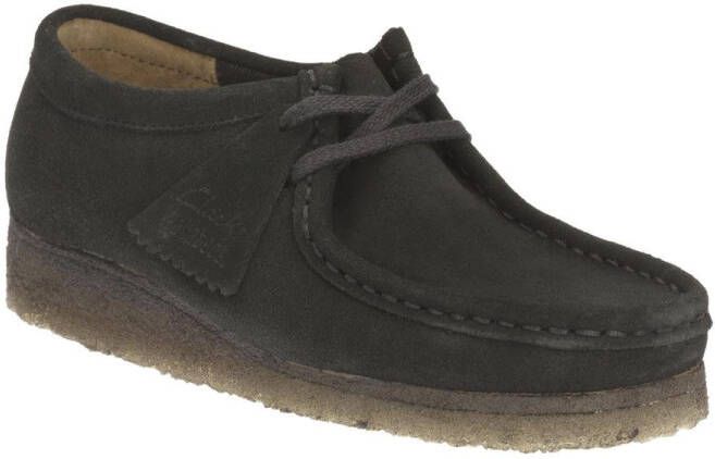 Clarks Dames Veterschoenen Zwart