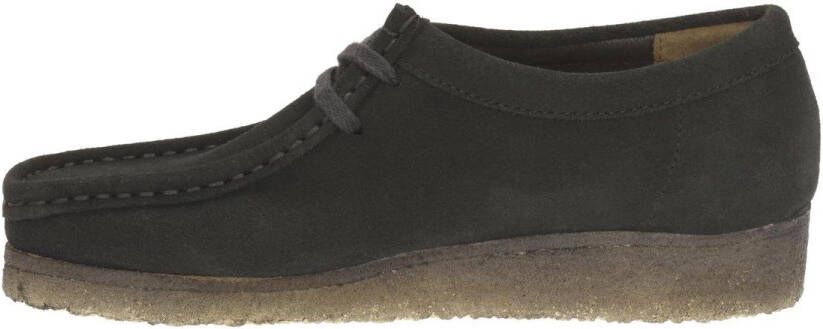 Clarks Dames Veterschoenen Zwart