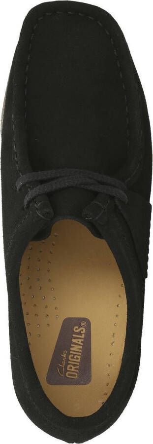 Clarks Dames Veterschoenen Zwart