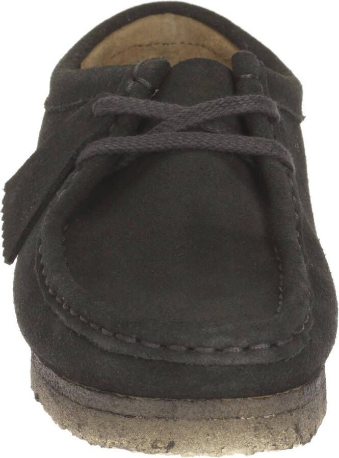 Clarks Dames Veterschoenen Zwart