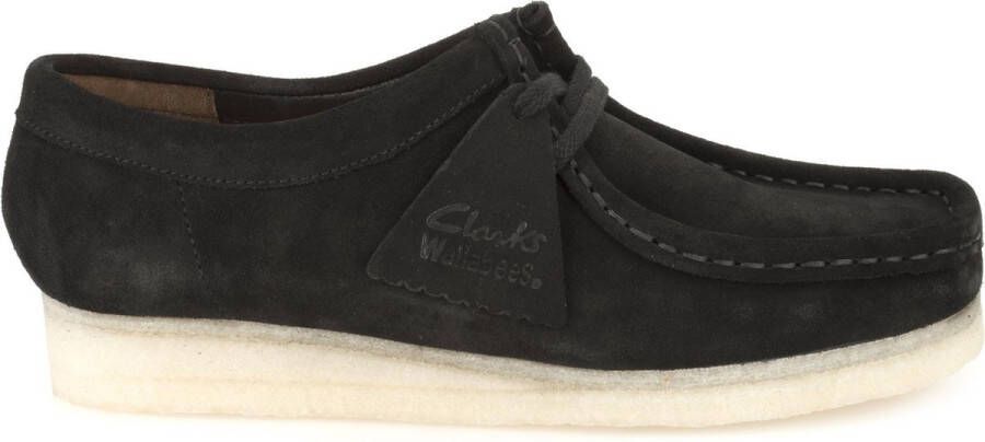 Clarks Dames Veterschoenen Zwart