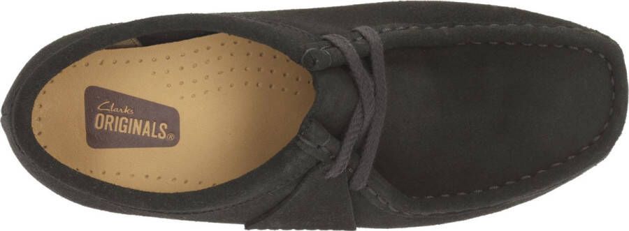 Clarks Dames Veterschoenen Zwart