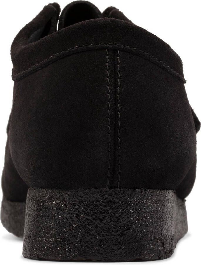 Clarks Dames Wallabee. D 2 black sde