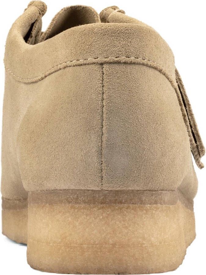 Clarks Dames Wallabee. D 4 maple suede