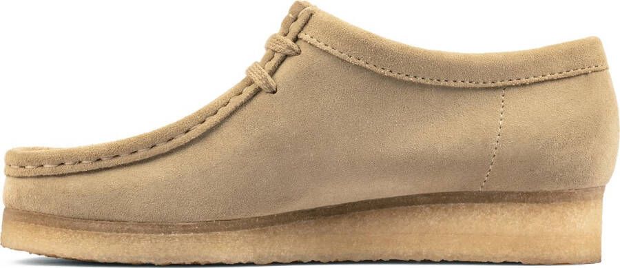 Clarks Dames Wallabee. D 4 maple suede