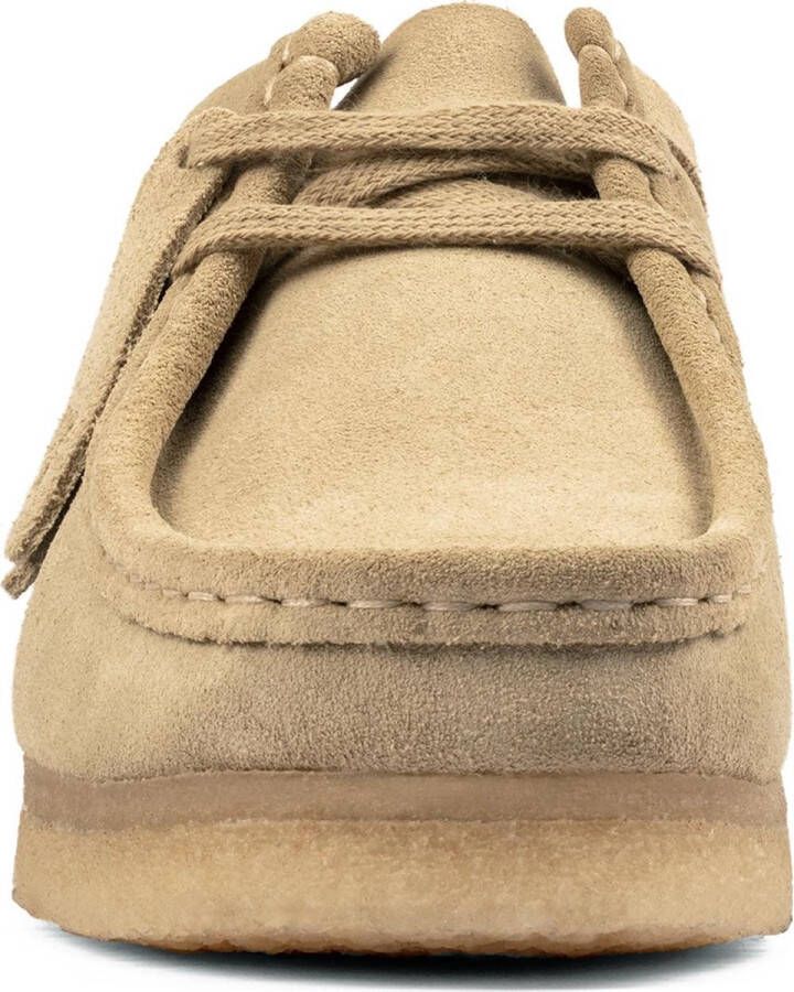 Clarks Dames Wallabee. D 4 maple suede