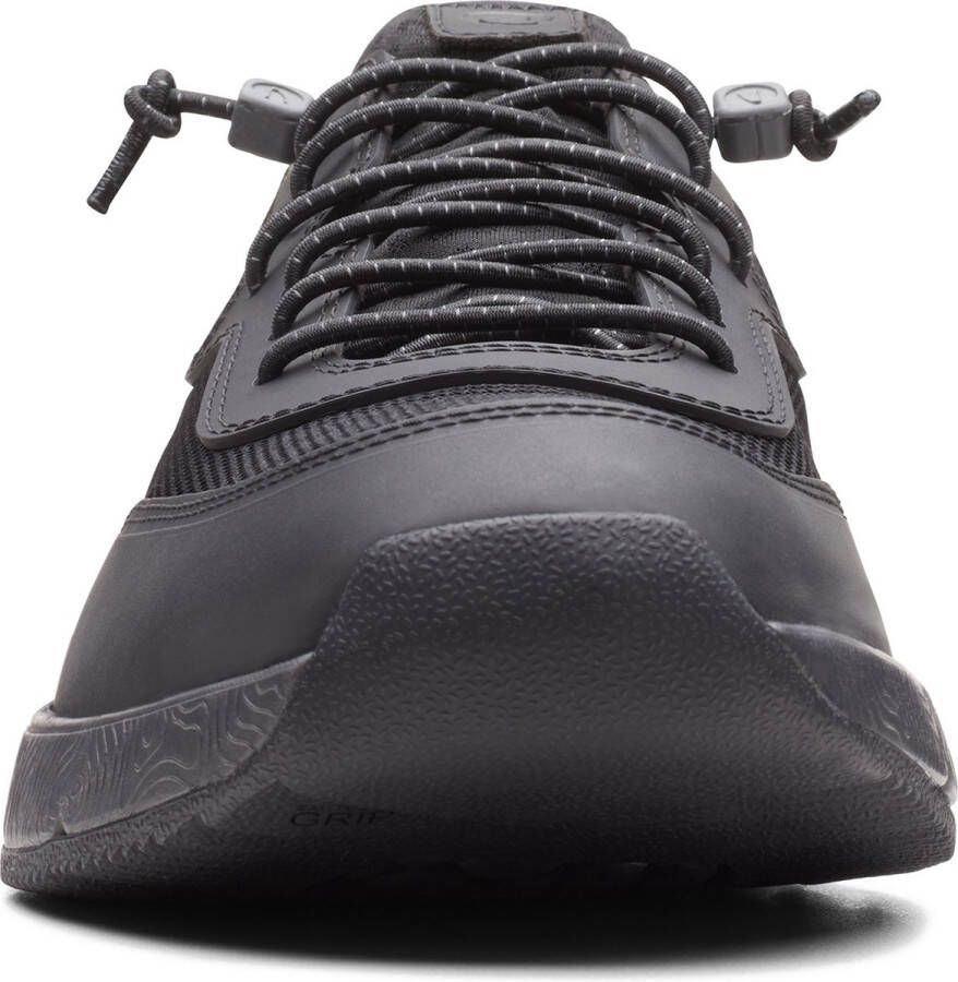 Clarks Stijlvolle Lage Sneakers voor Mannen Black Heren - Foto 2