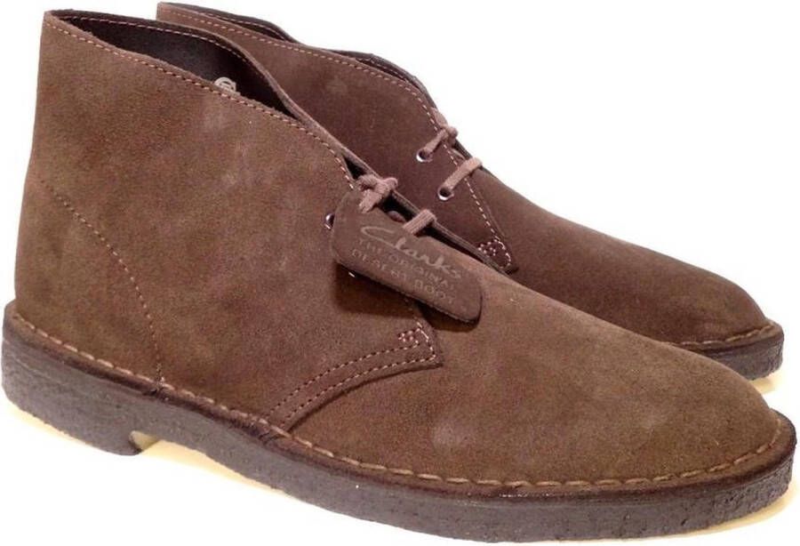 Clarks Desert Boot Heren Veterboot Brown Suede