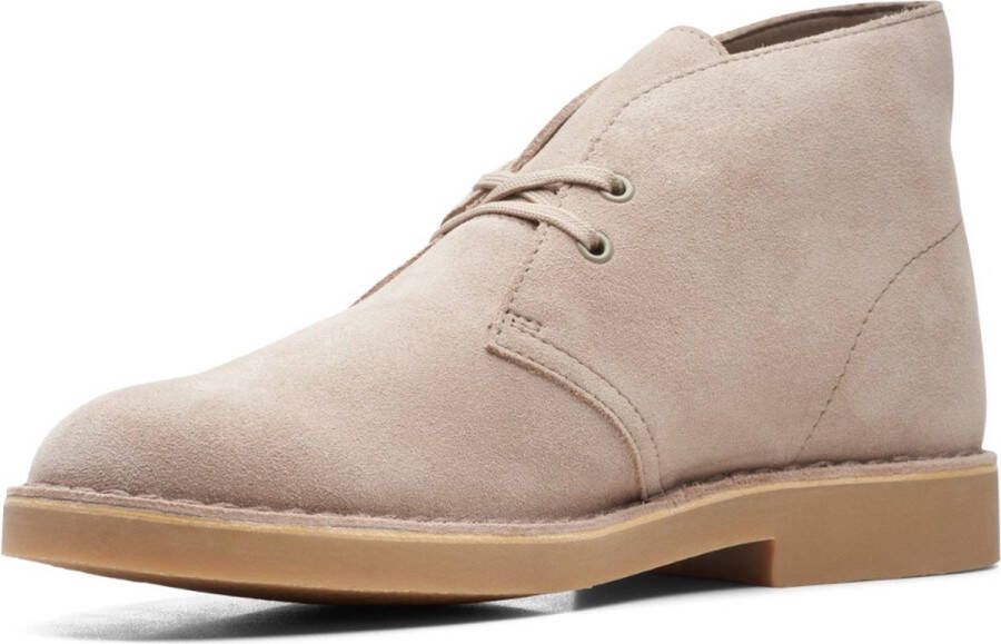 Clarks DESERT BT EVO Heren sneakersHeren veterschoenVrije tijd half-hoog Wit beige