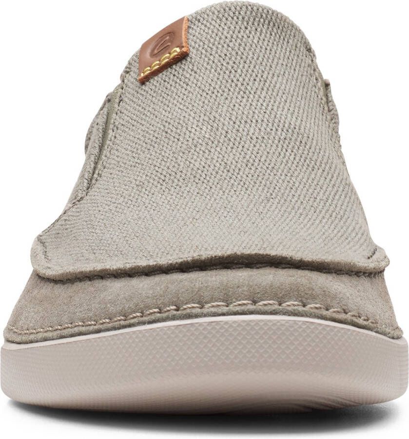 Clarks Gereld Step Heren Instappers Olive Combi