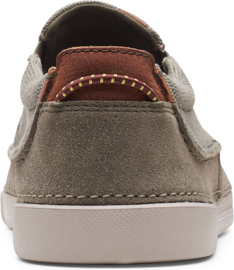 Clarks Gereld Step Heren Instappers Olive Combi