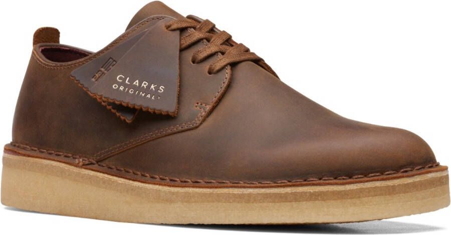 Clarks Heren Coal London Veterschoenen Bruin