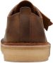 Clarks Coal London Beeswax Bruin Leer Lage veterschoenen - Thumbnail 6