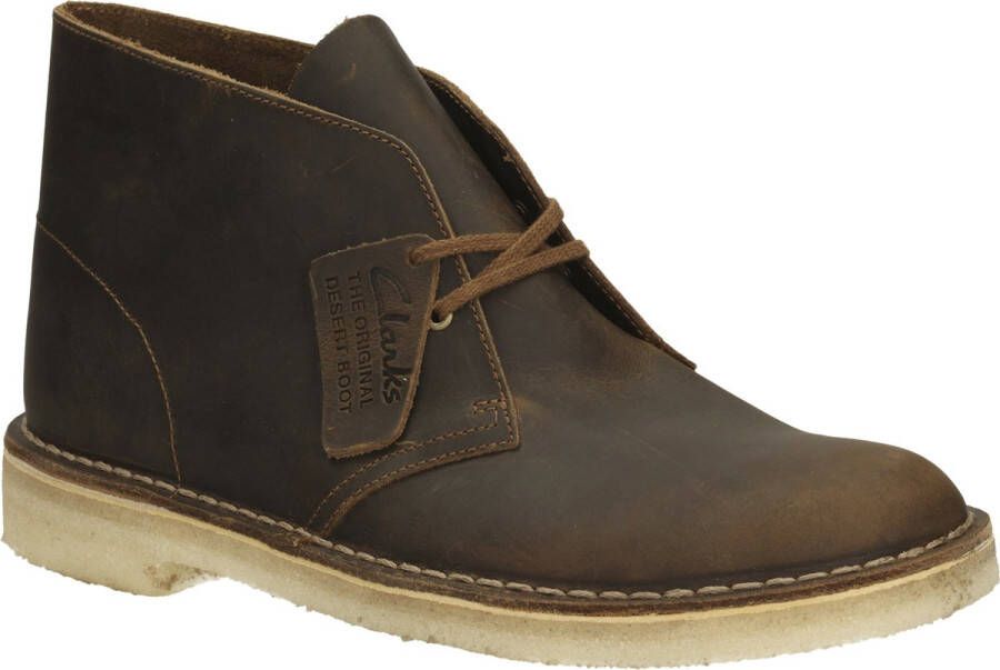 Clarks Schoenen Donkerbruin Desert Veterschoenen Donkerbruin Desert